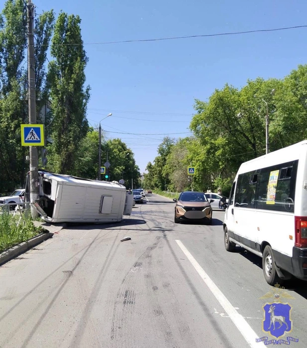 Авария случилась в центре Центрального района Тольятти | Источник: ГУ МВД России по Самарской области