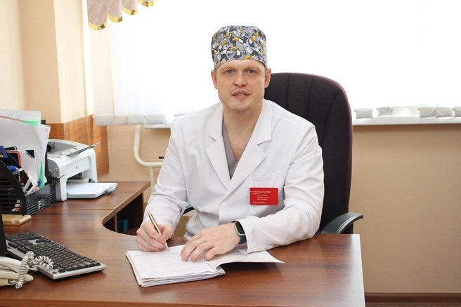 За 8 лет команда заведующего отделением хирургии Александра Куватова прооперировала около 440 пациентов с ожирением | Источник: клиника «РЖД-Медицина»