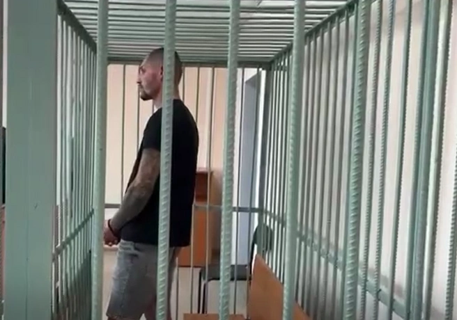 Зататуированный Александр в суде | Источник: объединенная пресс-служба судов Башкирии