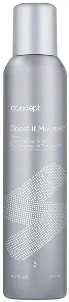 Concept Мусс для волос Boost it Mousse экстрасильной фиксации профессиональный