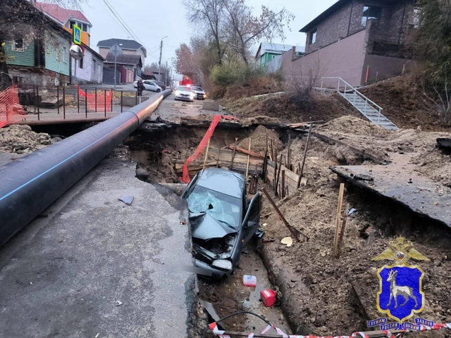 ДТП случилось в частном секторе | Источник: Полиция