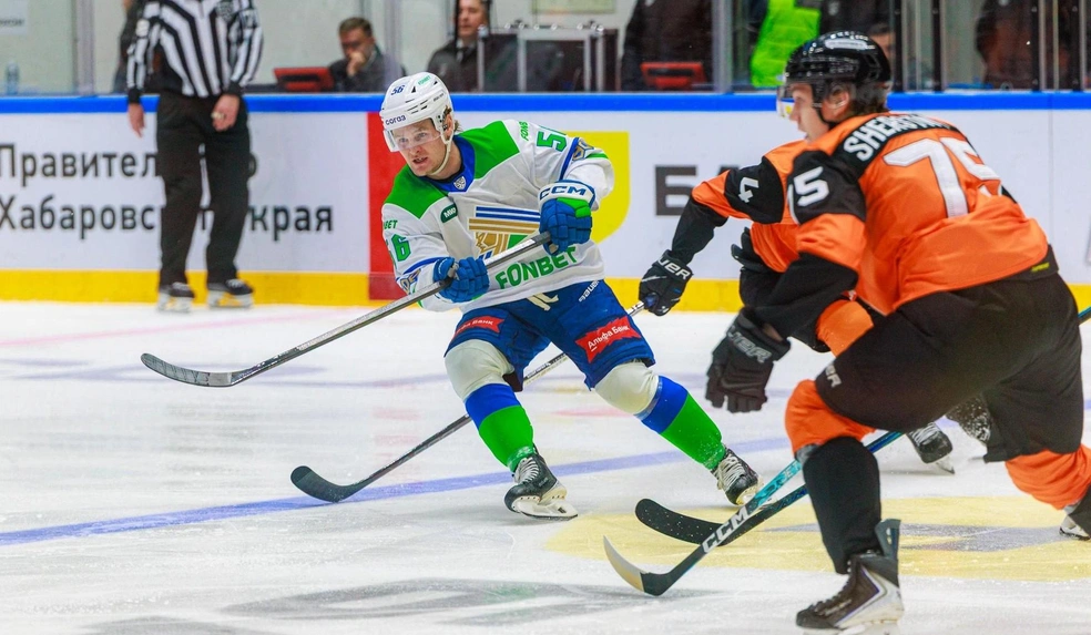 «Амур» — «Салават Юлаев» 3:4 | Источник: hcsalavat / Vk.ru