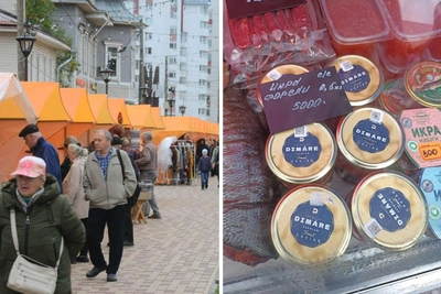 Цены на рыбу и морепродукты на Маргаритинской ярмарке