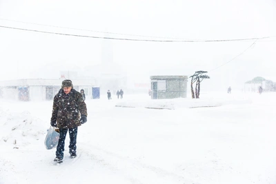 Апокалипсис в Кузбассе из-за снегопадов и штормового ветра