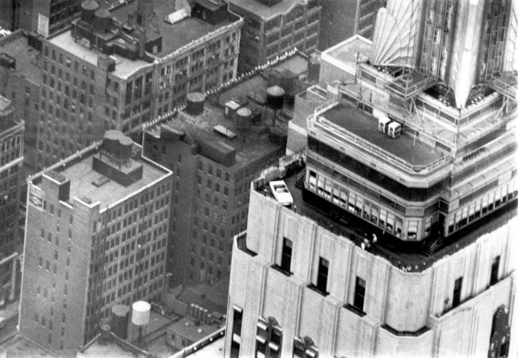 История одной фотографии: Ford Mustang на крыше Эмпайр-стейт-билдинг, октябрь 1965 года