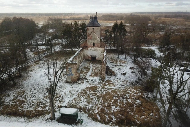 Кирха Борхерсдорфа в Зеленополье | Источник: «Хранители руин»