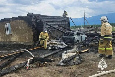 Сосед спас ребенка при пожаре на Алтае