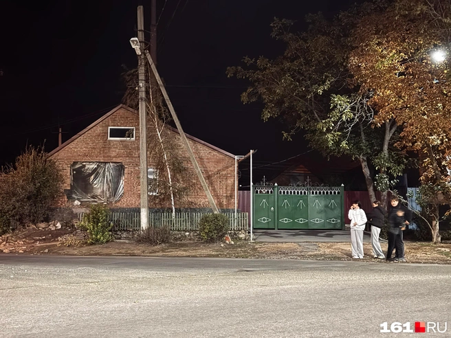 Дом в Николаевке после ДТП, устроенного дочкой Сергея Цапка | Источник: Ирина Бабичева / 161.RU