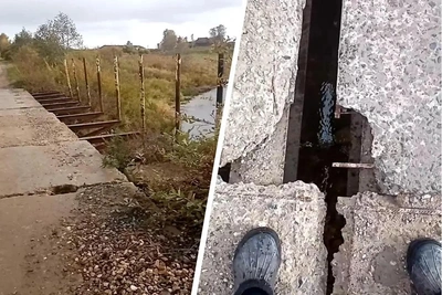 СК возбудит дело из-за разрушающегося моста в Ярославской области