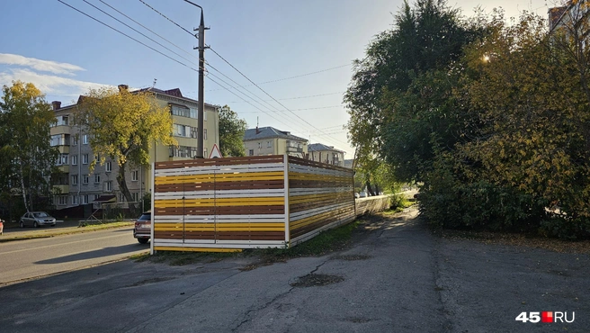 В Западном так стали «прятать» трубы | Источник: Дарья Никитченко / 45.RU