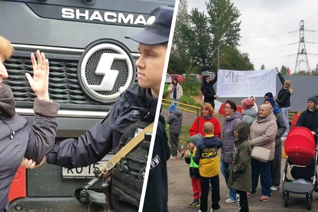 Жители Северного Бутово борются против стройки ТЦ | Источник: Мы против стройки ТЦ! / T.me