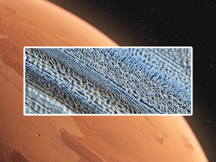 Средние широты Марса оказались похожи на человеческий мозг: у астрофизиков есть 3 версии, почему