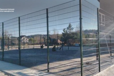 В Белогорье почти готова новая спортплощадка