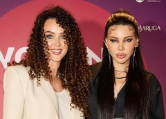 Оксана Самойлова, Катя Гордон, Лина Джебисашвили на открытии женского клуба Светланы Сильваши