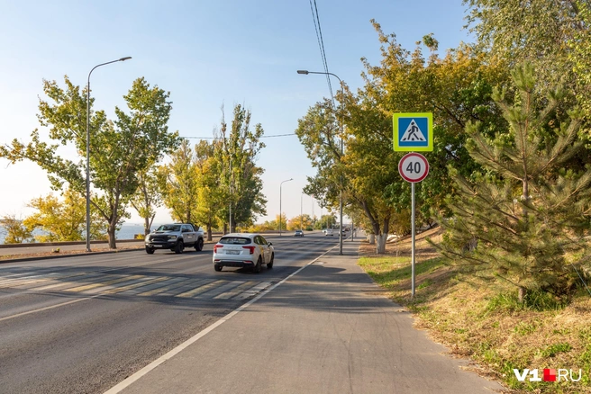 Ограничение действует на участке от 7-й Гвардейской до Комсомольской | Источник: Константин Завриков / V1.RU