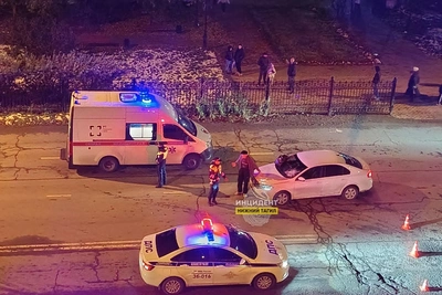 На Урале водитель сбил женщину с ребенком