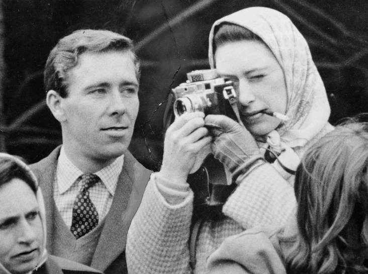 Энтони Армстронг-Джонс с невестой, принцессой Маргарет, 23 апреля 1960