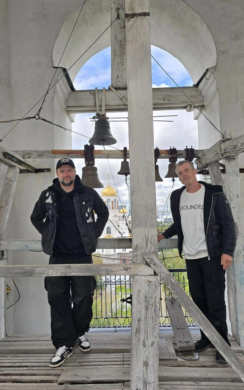 В 2024 году Стив познакомился с Кириллом Потаповым из Екатеринбурга | Источник: kirillpotapovwolf / T.me