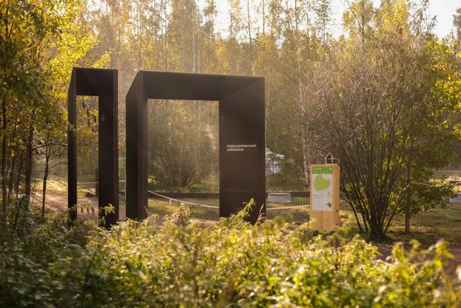 Новую экотропу открыли в Новоорловском заказнике рядом с Шувалово | Источник: правительство Петербурга