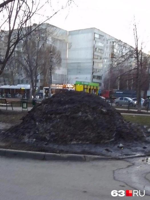 Вот это гора! | Источник: Галина, читатель 63.RU