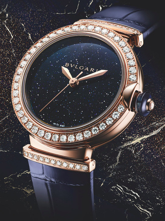 Да будет свет: новые часы Lvcea Bvlgari с авантюриновым стеклом