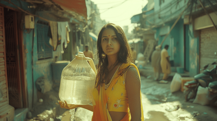 Почему женщины в Индии отказываются пить воду
