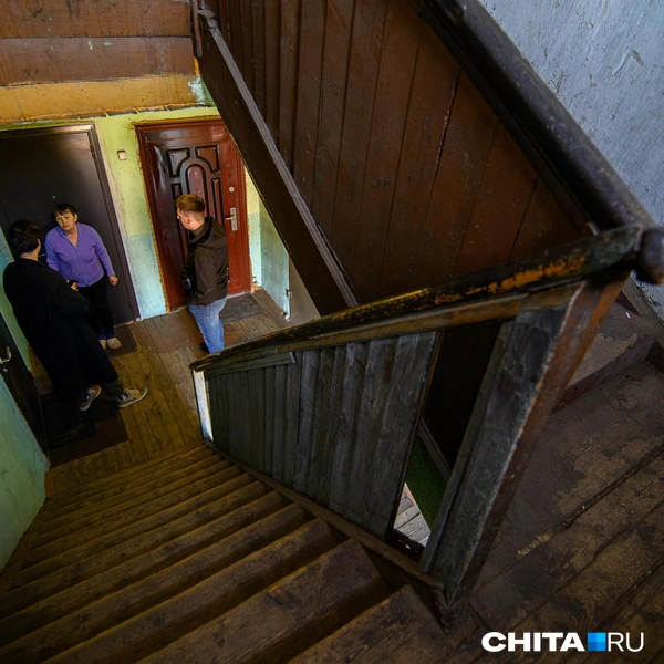 Так выглядит подъезд | Источник: Олег Федоров / CHITA.RU