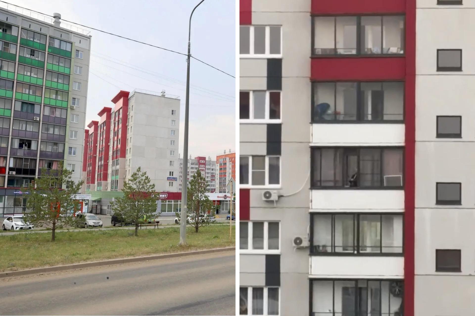 Челябинец открыл стрельбу с балкона в новом микрорайоне