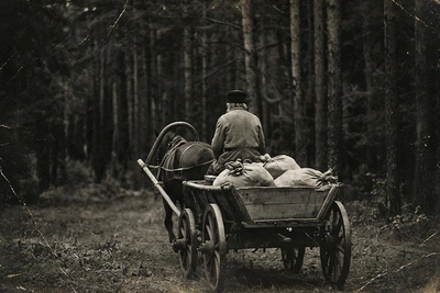 Kolchak's Gold Treasure Map in Novosibirsk Region