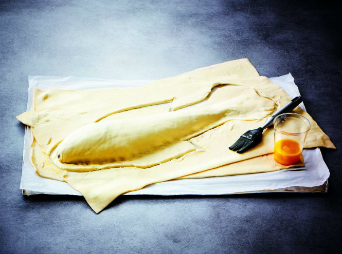 Рецепт недели: сибас в тесте с соусом «Шорон»