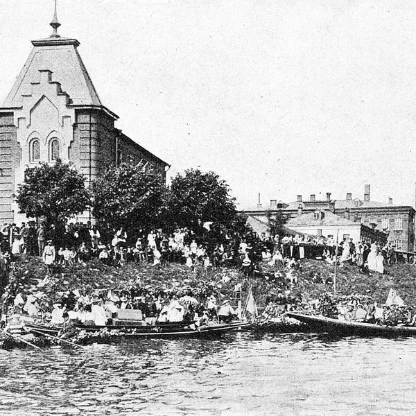 В 1907 году Московский яхт-клуб торжественно отметил свое 40-летие | Источник: pastvu.com