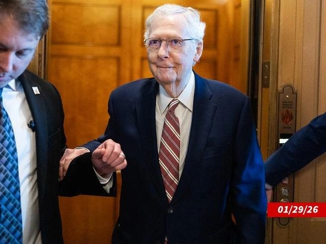 Сенатор во время публичных выступлений. | Источник: Getty