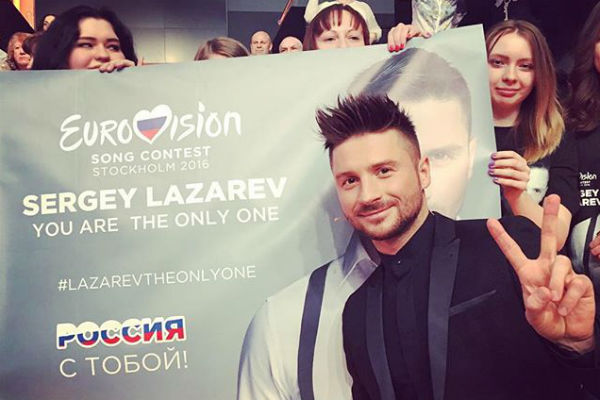 Вся страна поддержала Сергея перед «Евровидением»