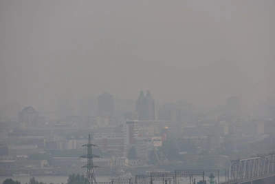 Рейсы из Москвы и Уфы перенаправили из-за смога в Новом Уренгое