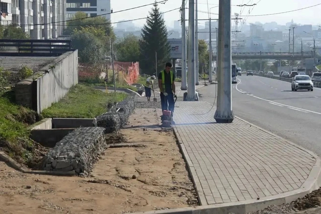 Где-то еще много работы  | Источник: Верещагин Сергей, глава Красноярска / МАКС