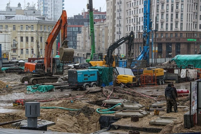 Щит «Владимир» в 70 метрах от площади Свободы в Нижнем