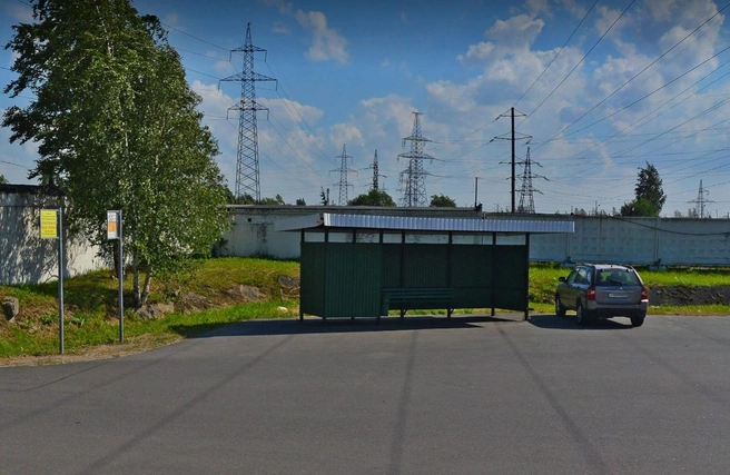 Самая умная остановка. Как в тихом углу Петербурга притаился осколок империи | Источник: «Яндекс.Карты»