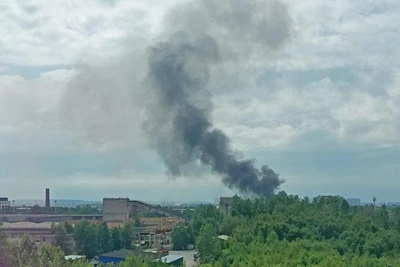 Пожар в Рыбацком потушили: 200 кв. м