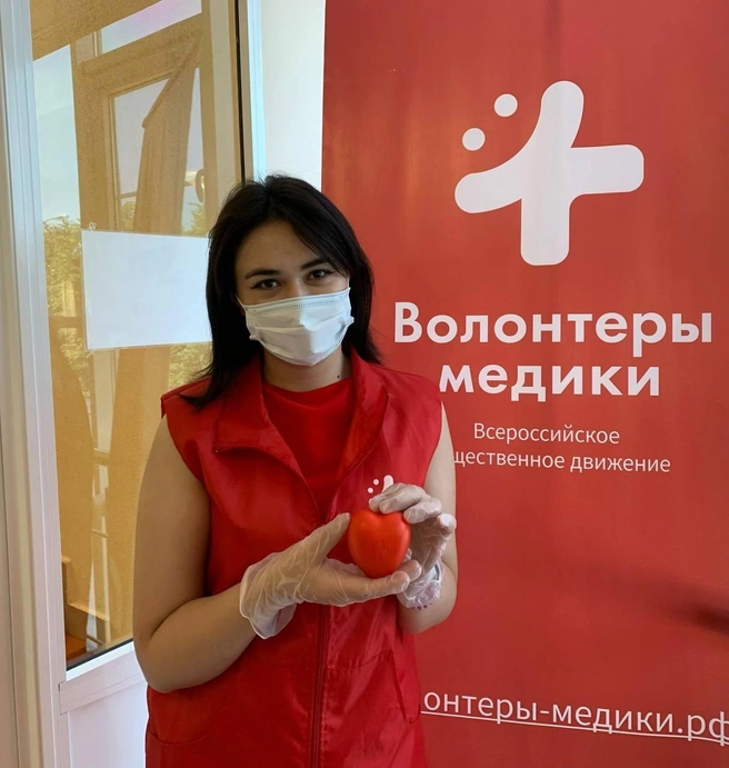 Валерия работает волонтером-медиком на VK Fest  | Источник: пресс-служба VK Fest
