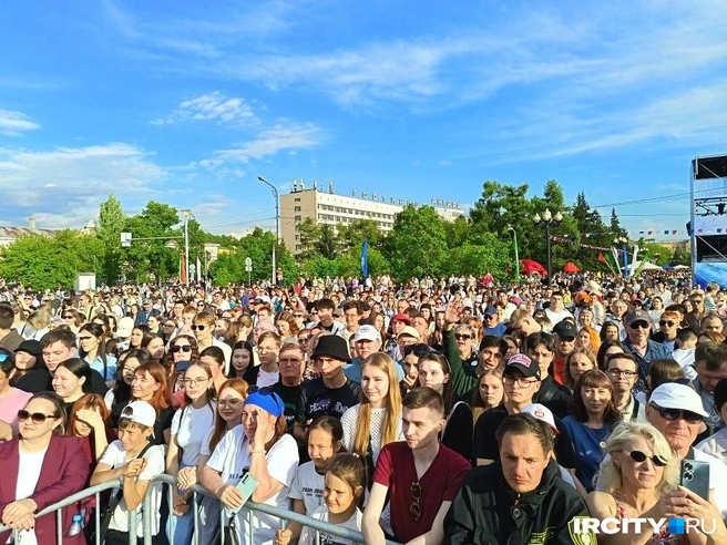 Народу было очень много | Источник: «ИрСити»