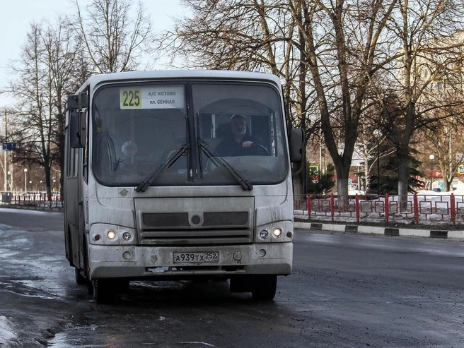 Пассажиры жалуются на нерегулярность рейсов автобуса №225 | Источник: Наталья Бурухина / NN.RU