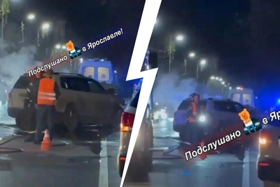 В Ярославле при лобовом ДТП спасли ребенка