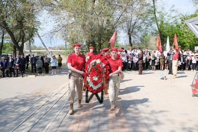 Трусовчане отметили 81-ю годовщину Победы