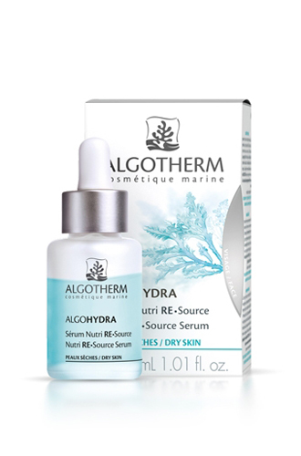 Питательная сыворотка для сухой кожи Algohydra, Algotherm. Образует тонкий защитный слой, препятствующий испарению влаги.