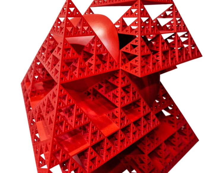 Кирилл Рейв. «Fractal Head» | Источник: пресс-служба выставки