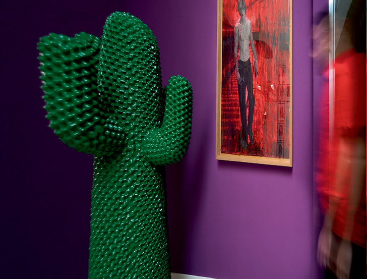 Вешалка Cactus, дизайн Drocco & Mello для Gufram.