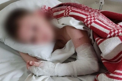 Child hit by tubing sled at Russian Fun center