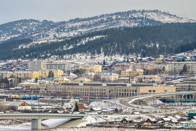 Homes in Darasun without heat connected to backup line