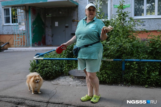 Светлана живет неподалеку от 1-й Пригородной | Источник: Евгений Софийчук / NGS55.RU