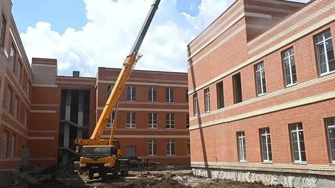 Фото школы на 26 июня 2026 года | Источник: t.me/krdru